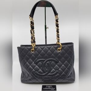 Chanel Grand Shopping Tote 2010 Caviar